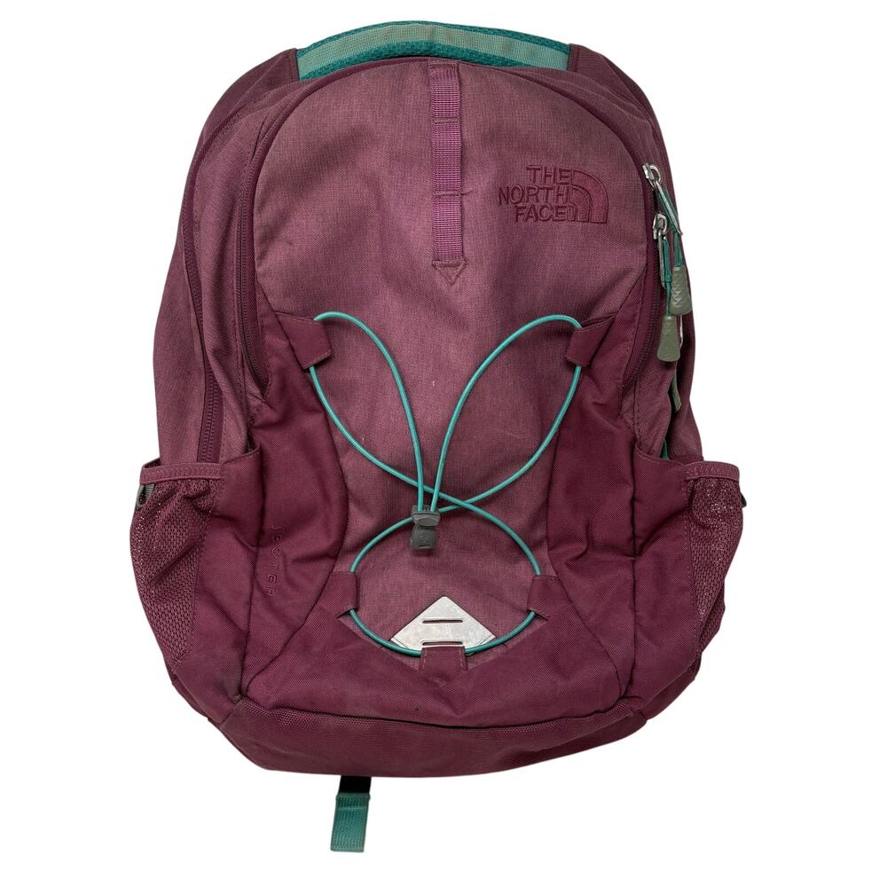 The North Face Flex Vent Backpack Purple Teal Padded Straps